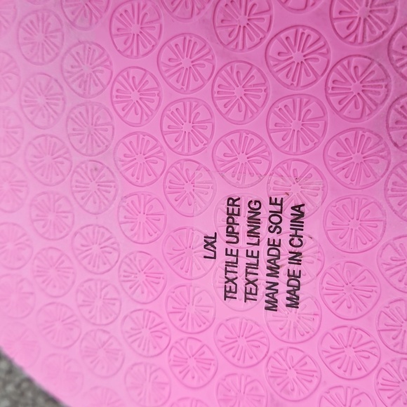 Lilly Pulitzer Slippers Sea Glass Aqua Pool Slides Sz L/XL Womens - Picture 2 of 5